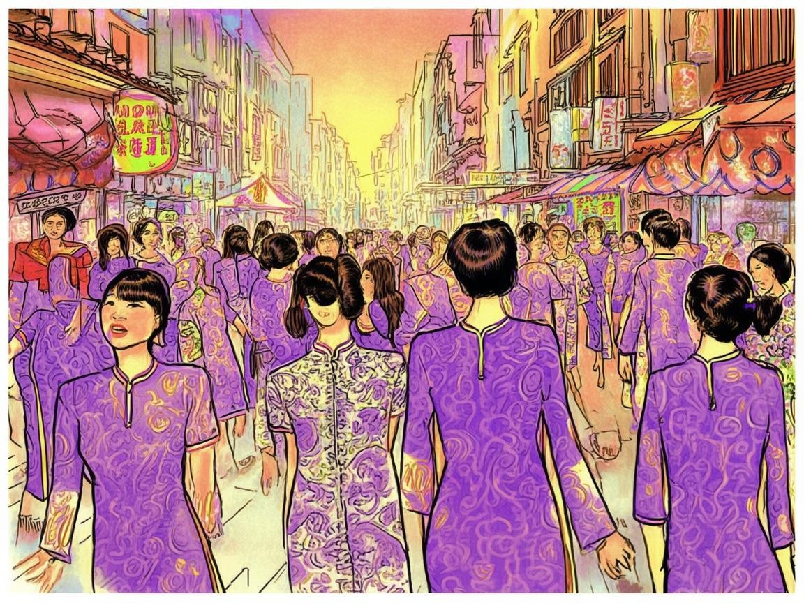 高考前紫色内裤送考旗袍热销现象深度分析